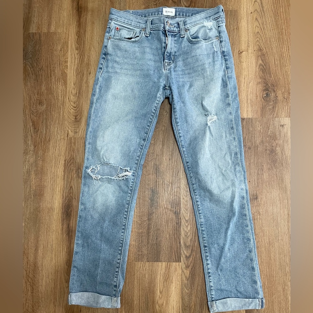 Women’s Hudson Krista straight crop with roll cuff Capri size 28